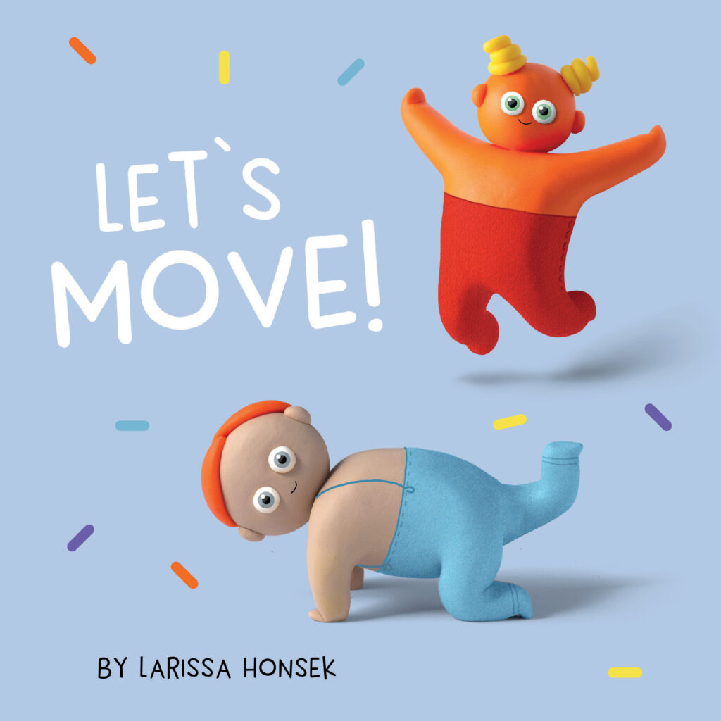 book cover: let's move, by Larissa Honsek